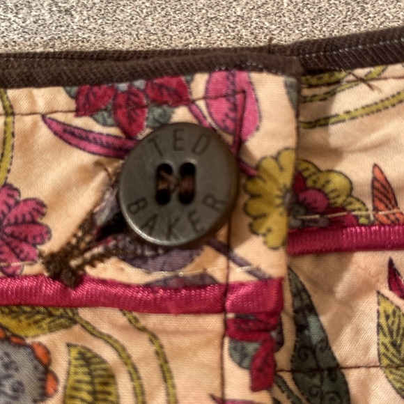 Ted Baker - Cropped Wide Leg Trousers. Size 2 UK - Picture 4 of 12